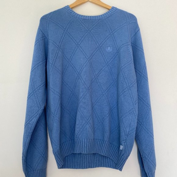 BLUE THICK SWEATER - Picture 1 of 1